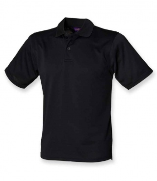 Henbury H475 Coolplus Wicking Piqu Polo Shirt